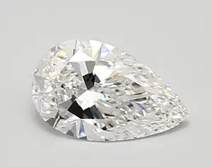 0.85ct D VS1 Pear (IGI)