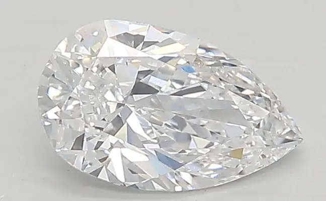 0.85ct D VS1 Pear (IGI)