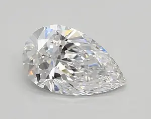 0.85ct D VVS2 Pear (IGI)