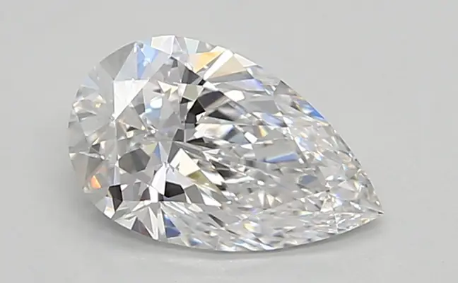 0.85ct D VVS2 Pear (IGI)