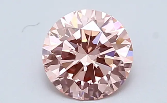 0.85ct FANCY VIVID  PINK VVS2 Round (IGI)