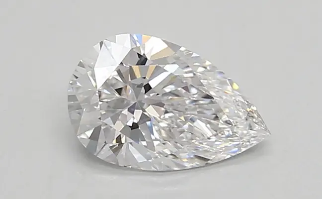 0.85ct D VVS2 Pear (IGI)
