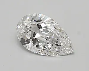 0.85ct D VVS2 Pear (IGI)