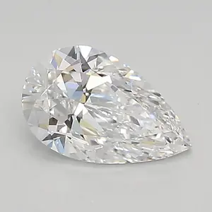 0.85ct D VS1 Pear (IGI)