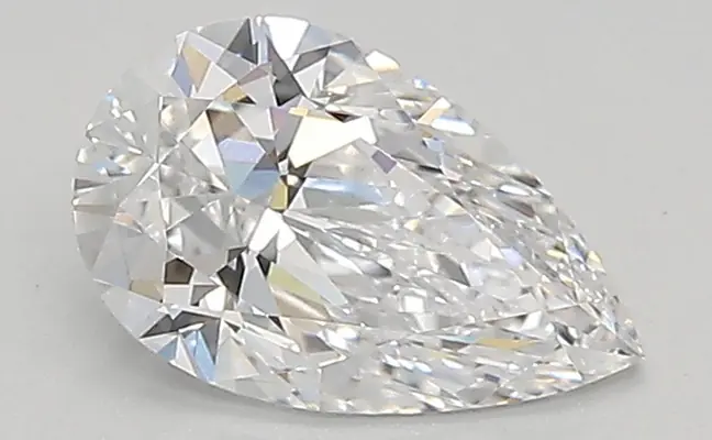 0.85ct D VS1 Pear (IGI)