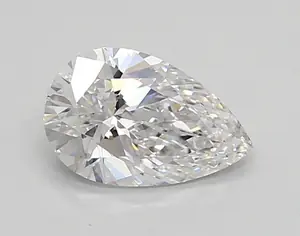 0.85ct D VS1 Pear (IGI)