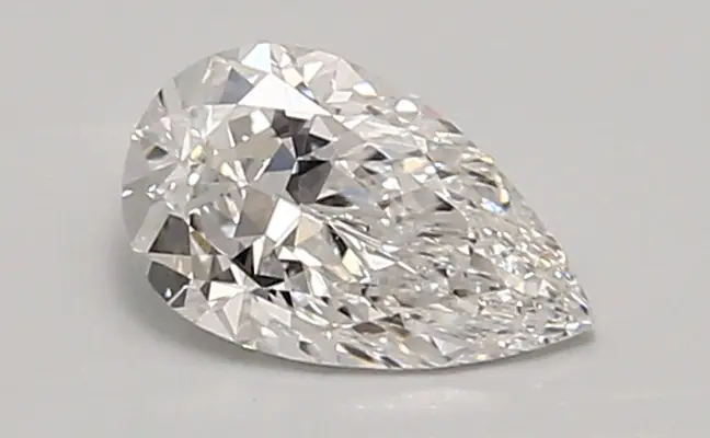 0.85ct D VVS2 Pear (IGI)
