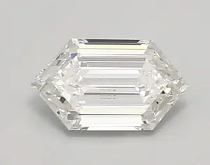 0.85ct D VVS2 Long Hexagon (IGI)