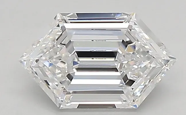 0.85ct D VVS1 Long Hexagon (IGI)