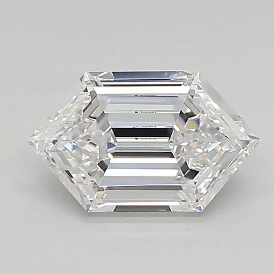 0.85ct D VVS1 Long Hexagon (IGI)