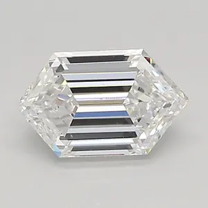 0.85ct D VVS2 Long Hexagon (IGI)