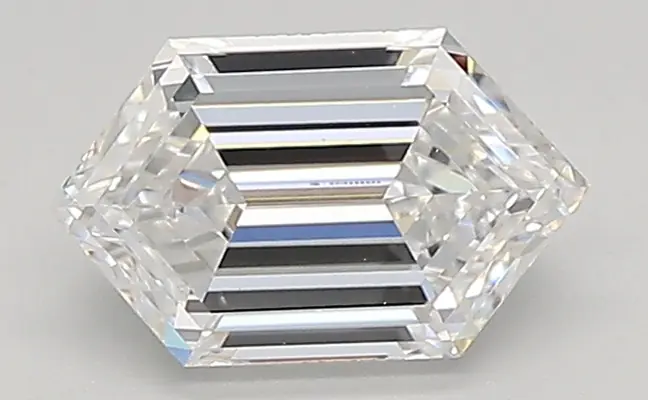 0.85ct D VVS2 Long Hexagon (IGI)