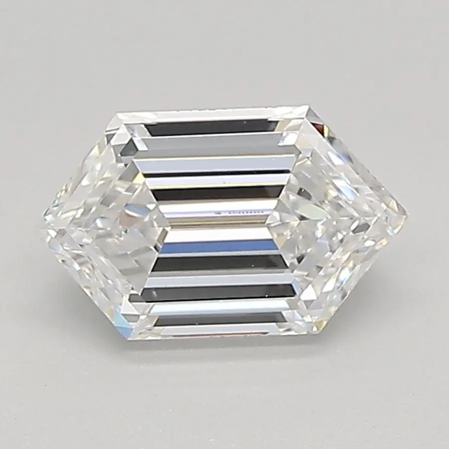 0.85ct D VVS2 Long Hexagon (IGI)