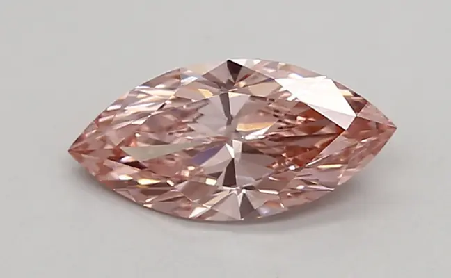 0.84ct FANCY INTENSE  PINK VVS2 Marquise (IGI)
