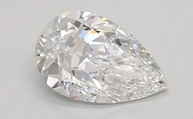 0.84ct D VVS2 Pear (IGI)