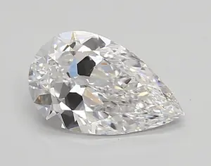 0.84ct D VVS2 Pear (IGI)