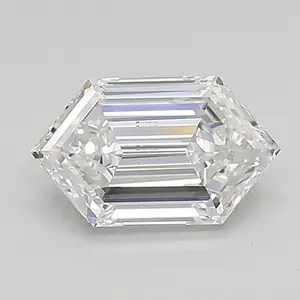 0.84ct E VVS2 Long Hexagon (IGI)