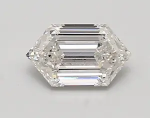 0.84ct E VS1 Long Hexagon (IGI)