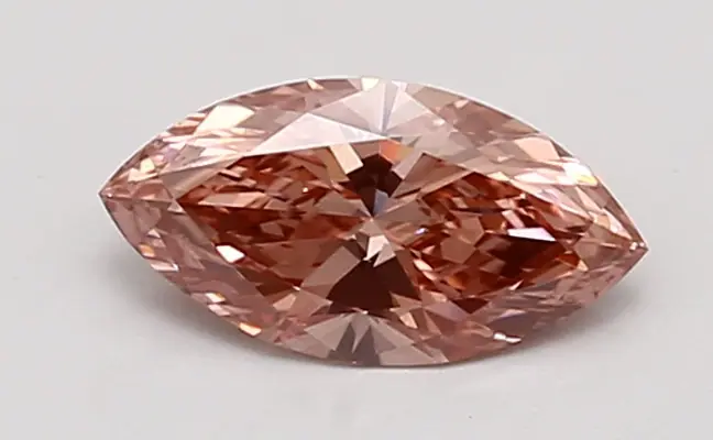 0.84ct FANCY VIVID  PINK VS1 Marquise (IGI)