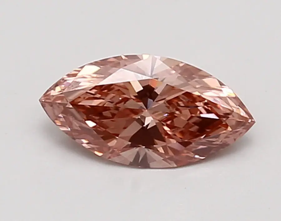 0.84ct FANCY VIVID  PINK VS1 Marquise (IGI)