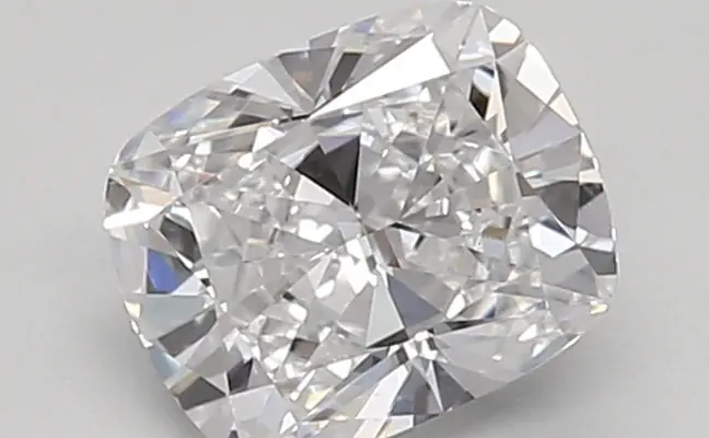 0.83ct D VVS2 Cushion (IGI)