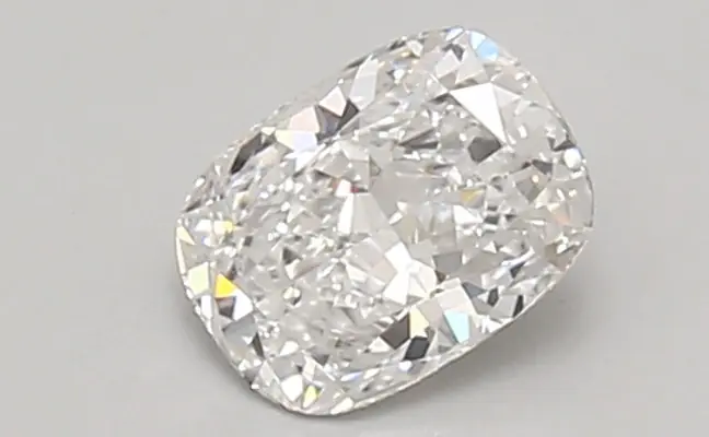 0.83ct D VVS2 Cushion (IGI)