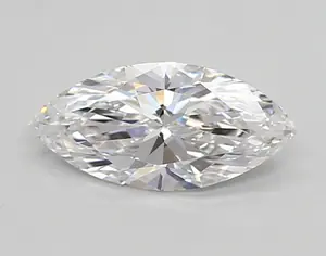0.83ct D VVS2 Marquise (IGI)