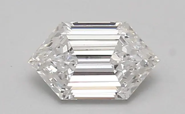 0.83ct D VS1 Long Hexagon (IGI)