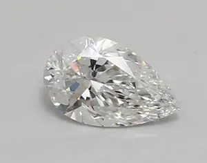 0.83ct D VS1 Pear (IGI)