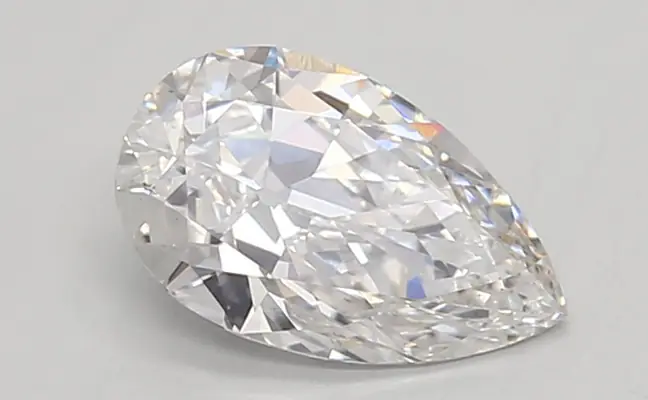 0.83ct D VS1 Pear (IGI)