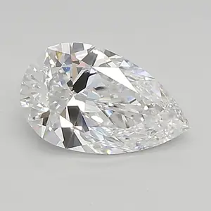 0.83ct D VVS2 Pear (IGI)