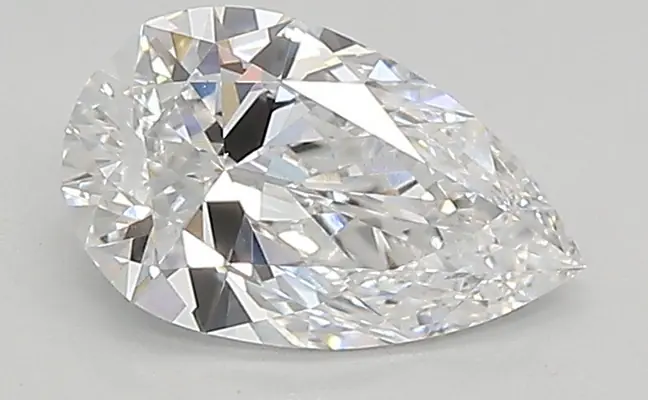 0.83ct D VVS2 Pear (IGI)