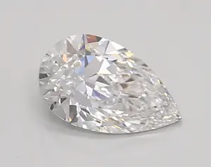 0.83ct D VVS2 Pear (IGI)