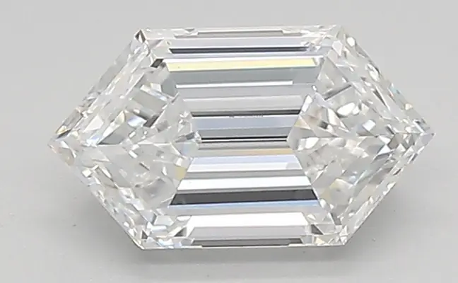 0.83ct E VVS2 Long Hexagon (IGI)