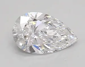 0.82ct D VVS1 Pear (IGI)