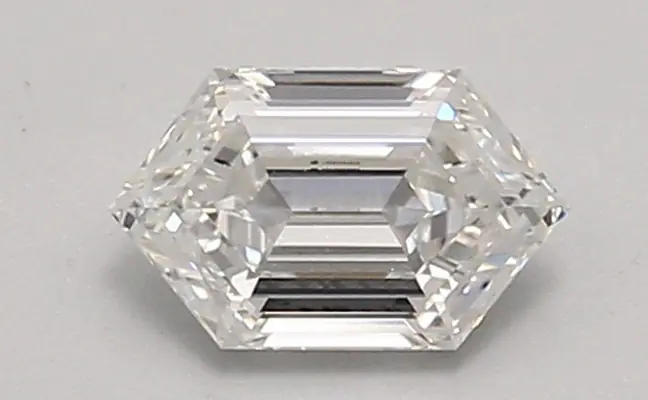 0.82ct D VVS2 Long Hexagon (IGI)