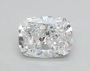 0.81ct D VS1 Cushion (IGI)