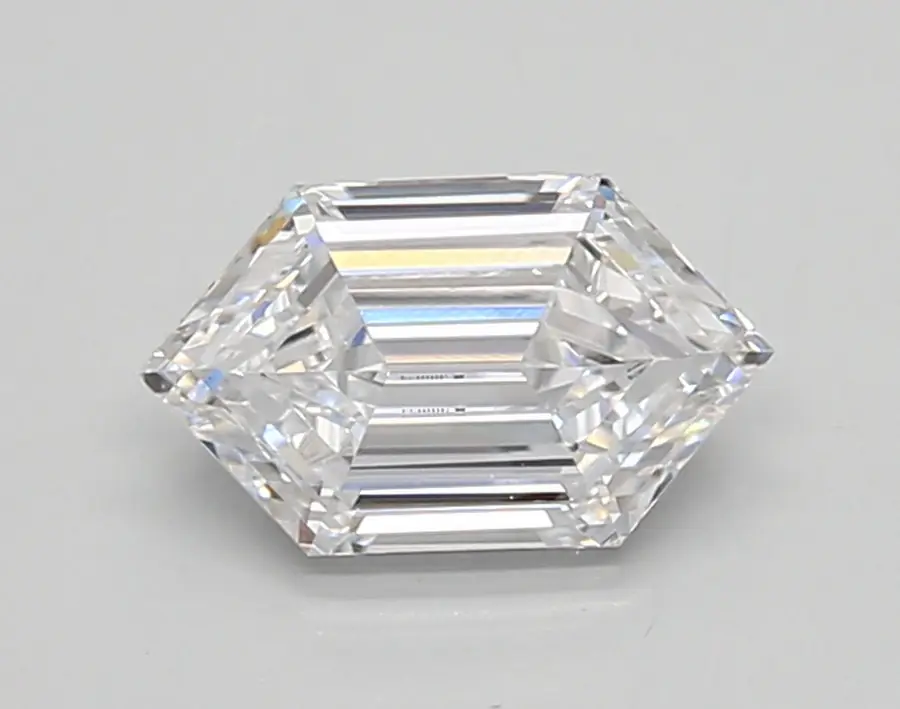 0.81ct D VVS2 Long Hexagon (IGI)
