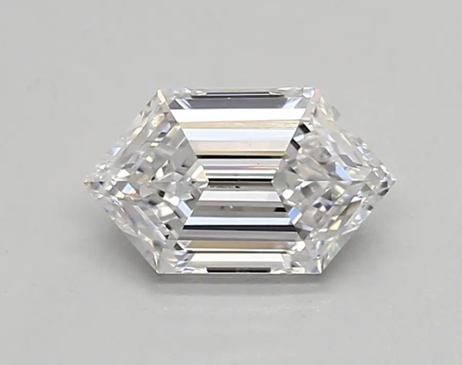 0.81ct D VVS2 Long Hexagon (IGI)