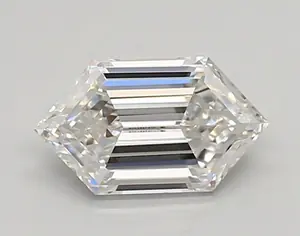 0.81ct E VVS2 Long Hexagon (IGI)