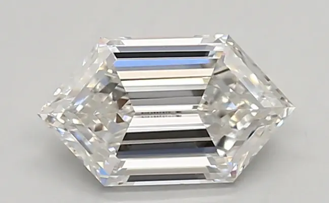 0.81ct E VVS2 Long Hexagon (IGI)