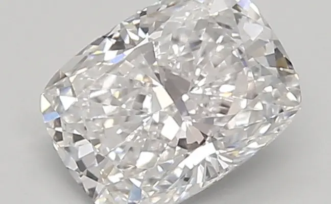 0.80ct D VVS2 Cushion (IGI)