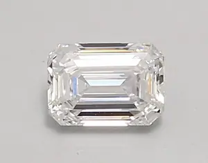 0.80ct D VVS2 Emerald (IGI)