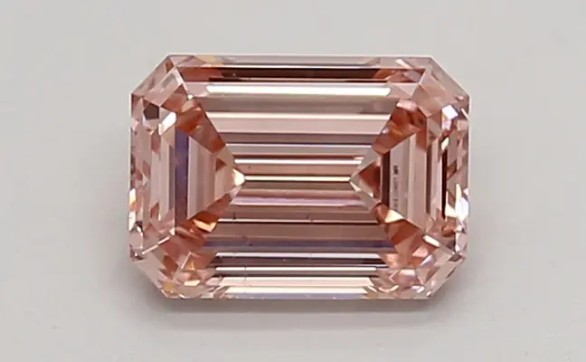 0.80ct FANCY INTENSE  PINK VS2 Emerald (IGI)