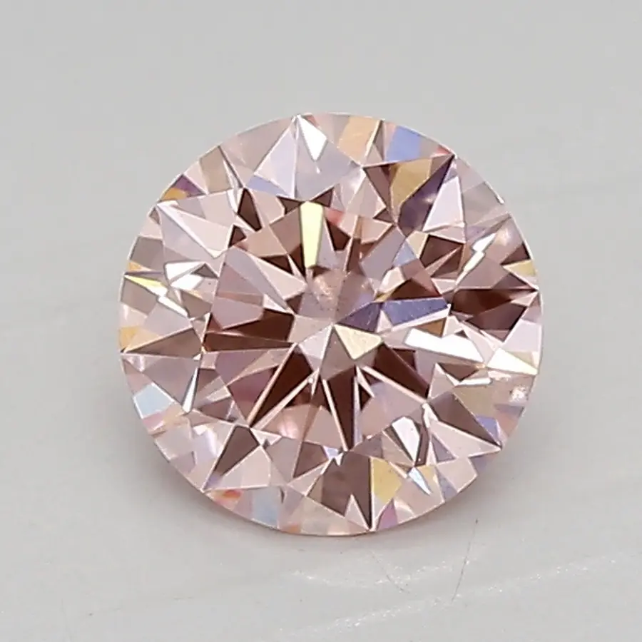 0.80ct FANCY INTENSE  PINK VS2 Round (IGI)