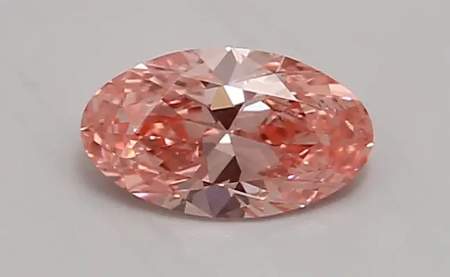 0.80ct FANCY VIVID  PINK VS2 Moval (IGI)