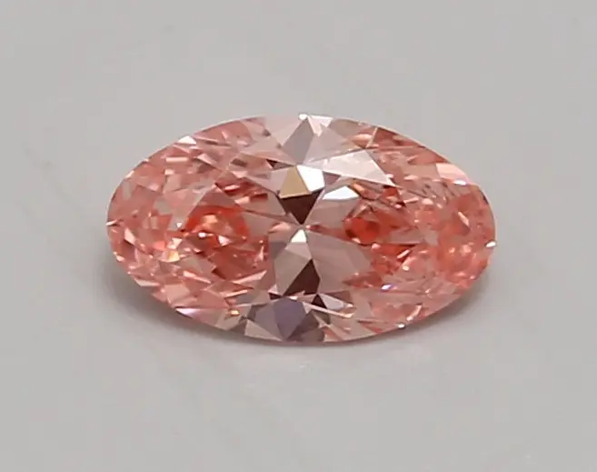 0.80ct FANCY VIVID  PINK VS2 Moval (IGI)