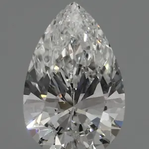 0.79ct F VVS2 Pear (IGI)