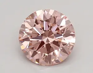 0.79ct FANCY INTENSE  PINK VS1 Round (IGI)