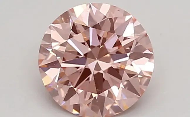 0.79ct FANCY INTENSE  PINK VS1 Round (IGI)